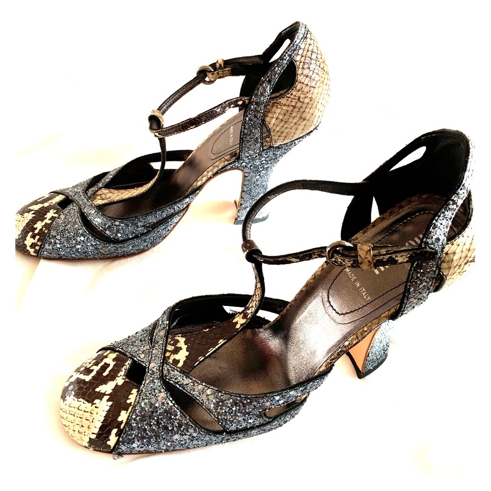 MIU MIU (Prada) Fun and sparkly shoes! Size 39/9